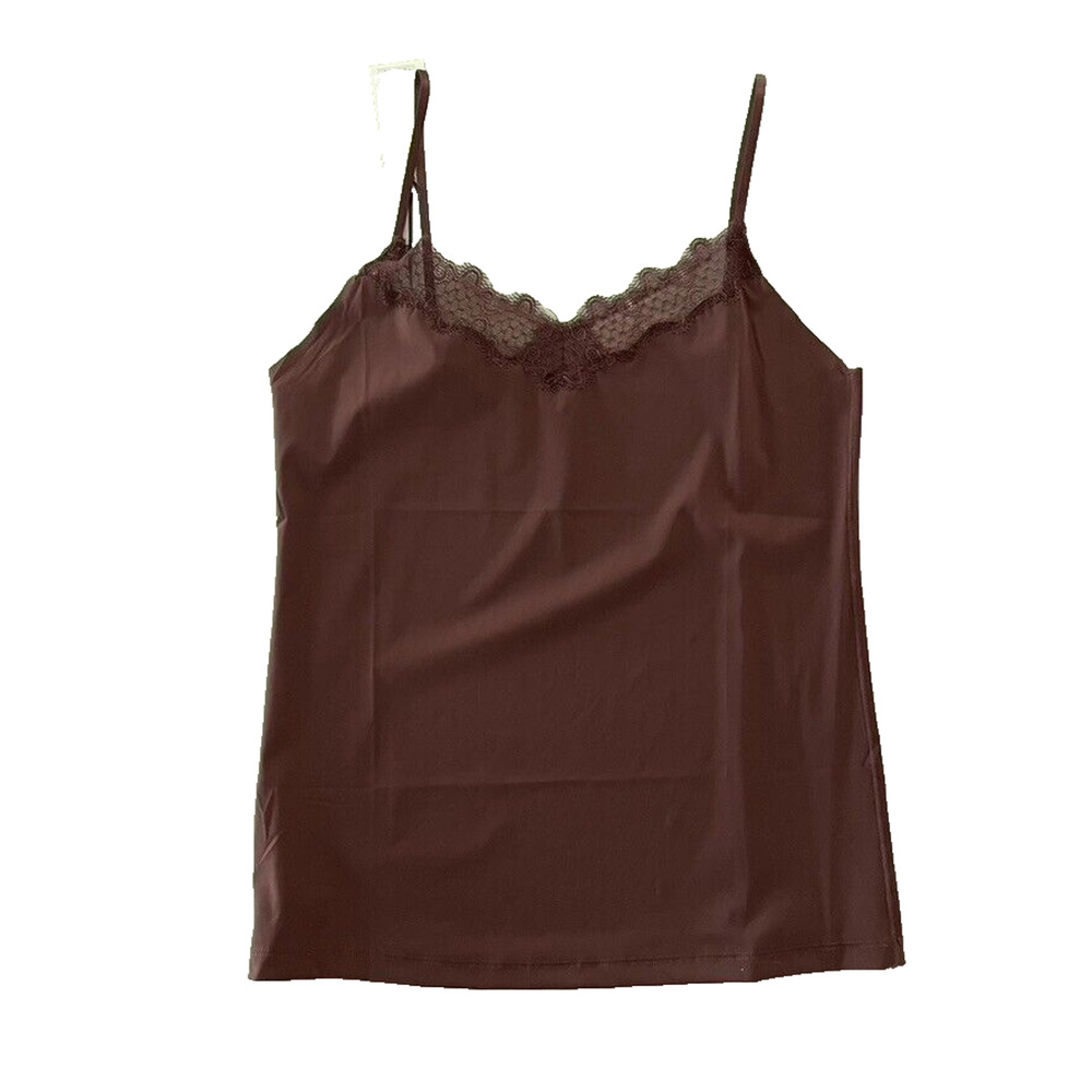 Uwila Warrior Women's Adjustable Stretch Lace Trim Camisole S‎ MSRP $68